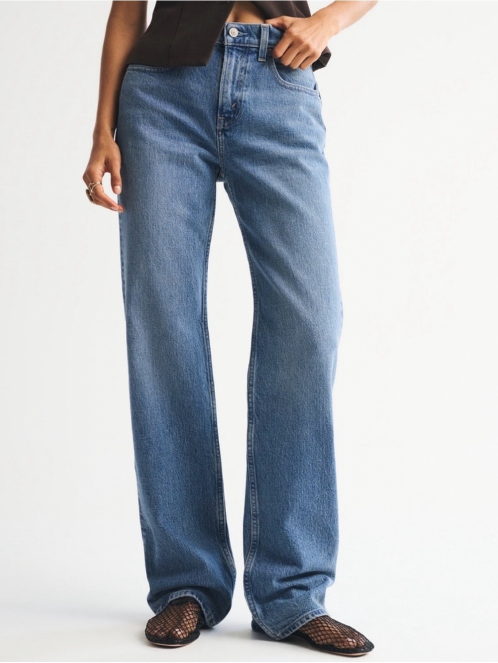 A&F High Rise 90s Relaxed Jeans